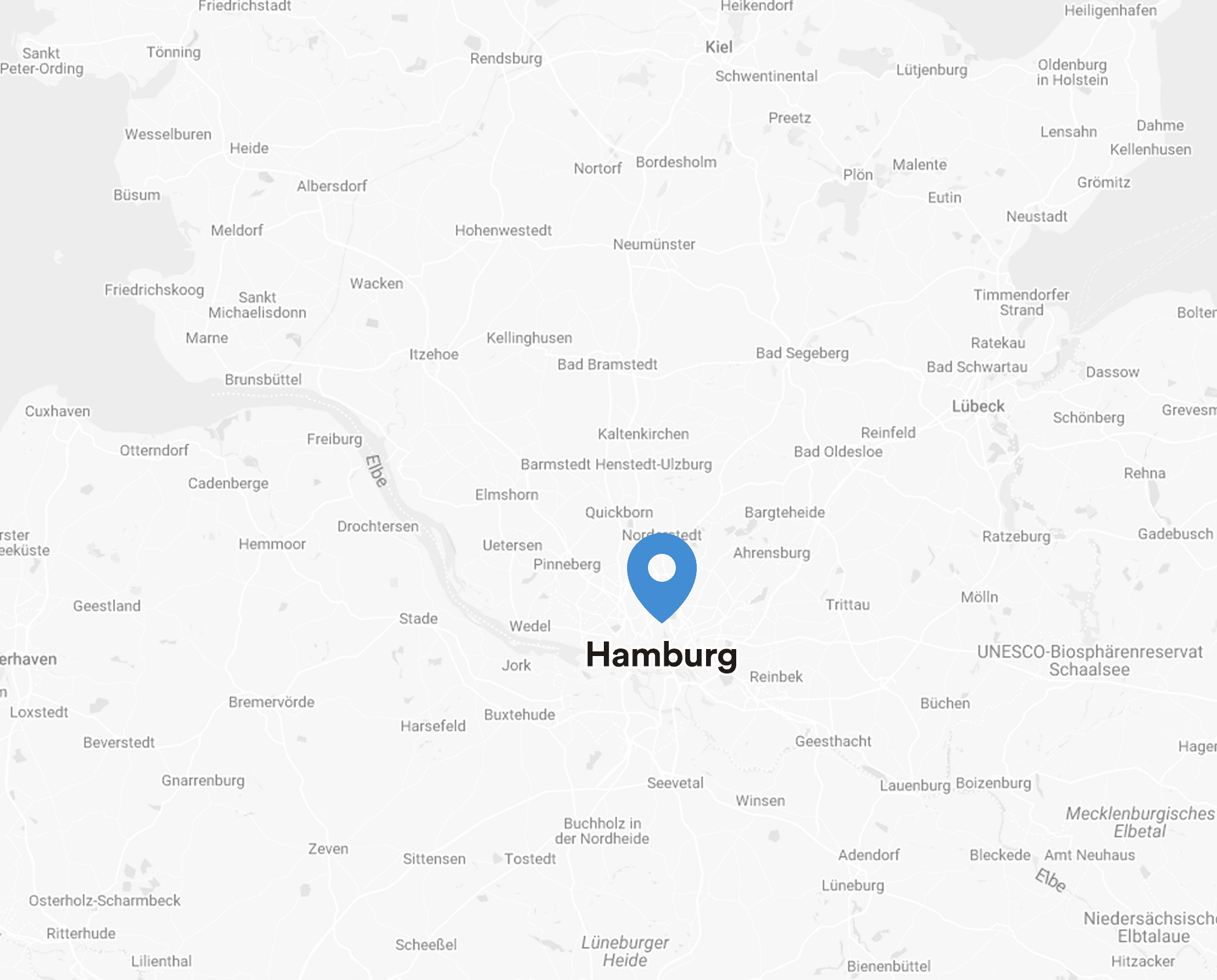 Der Hauptsitz befindet sich in Hamburg